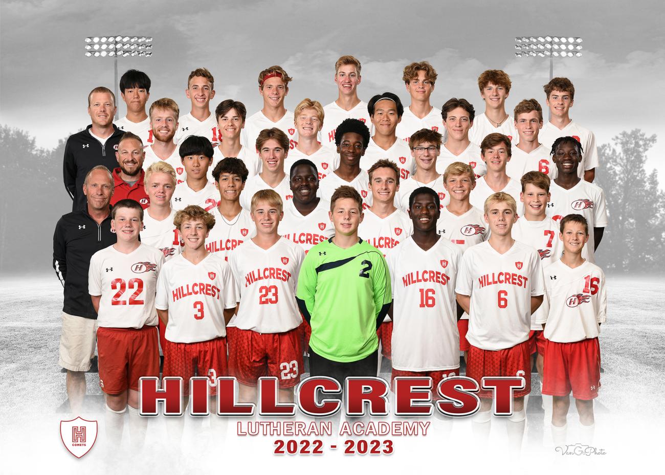 Hillcrest Lutheran Academy Soccer, Boys Teams MSHSL